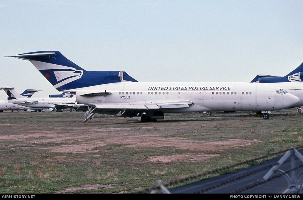 Aircraft Photo of N721JE | Boeing 727-76(F) | United States Postal Service | AirHistory.net #361446