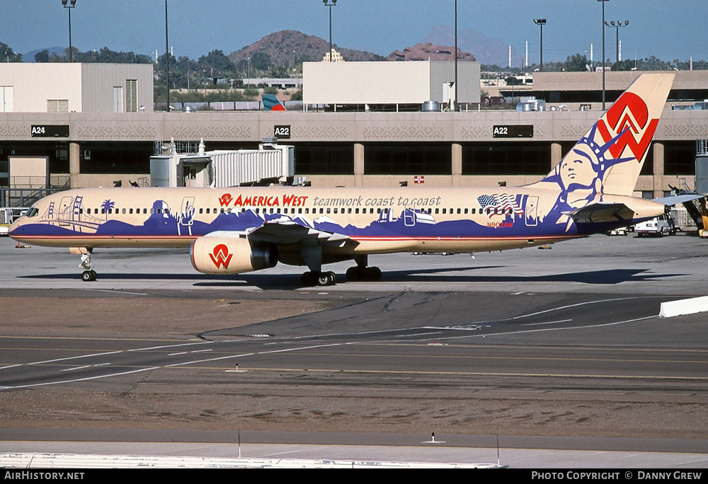 Aircraft Photo of N902AW | Boeing 757-2S7 | America West Airlines | AirHistory.net #361449