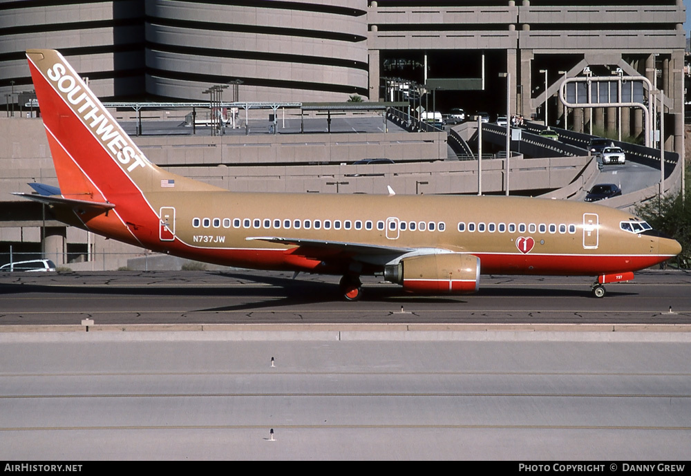 Aircraft Photo of N737JW | Boeing 737-7H4 | Southwest Airlines | AirHistory.net #361463