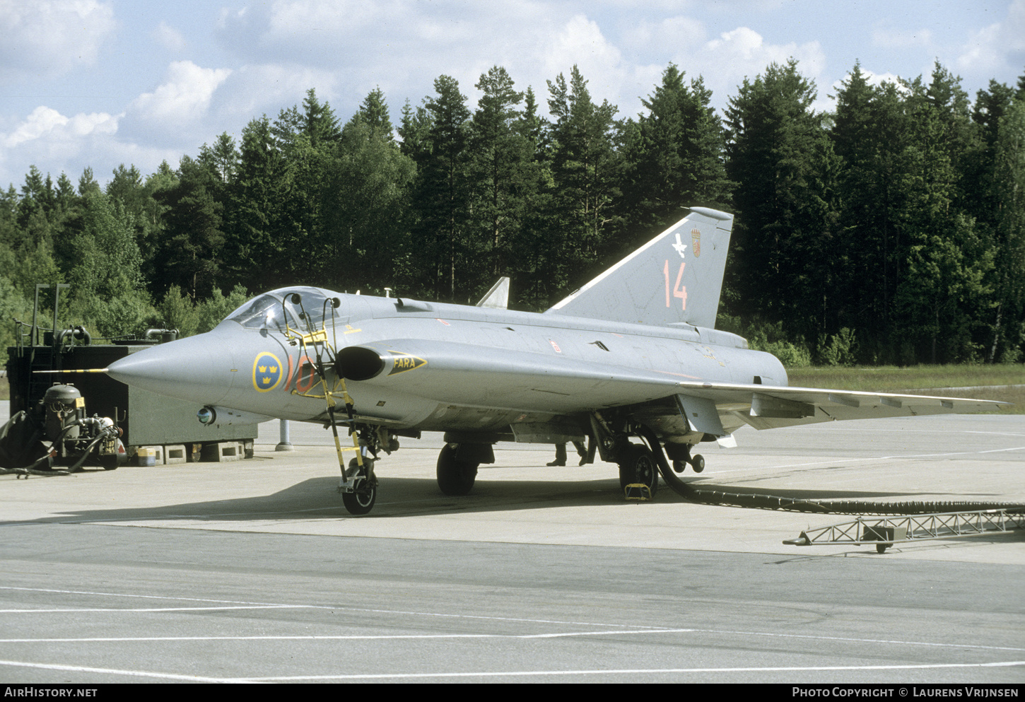 Aircraft Photo of 35520 | Saab J35J Draken | Sweden - Air Force | AirHistory.net #361464