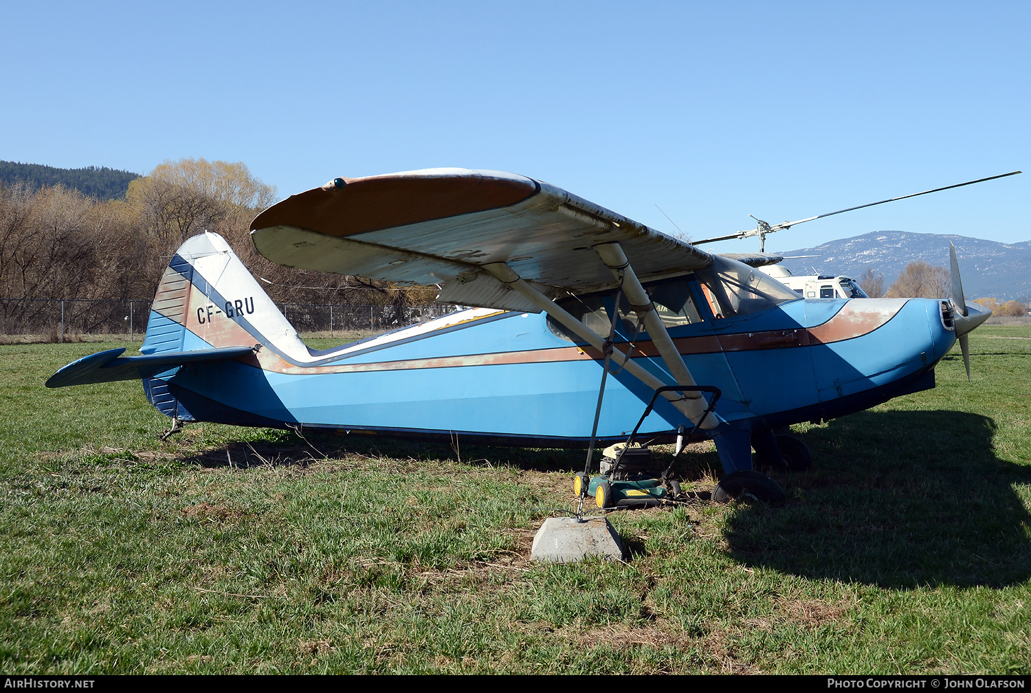 Aircraft Photo of CF-GRU | Stinson 108 | AirHistory.net #361469