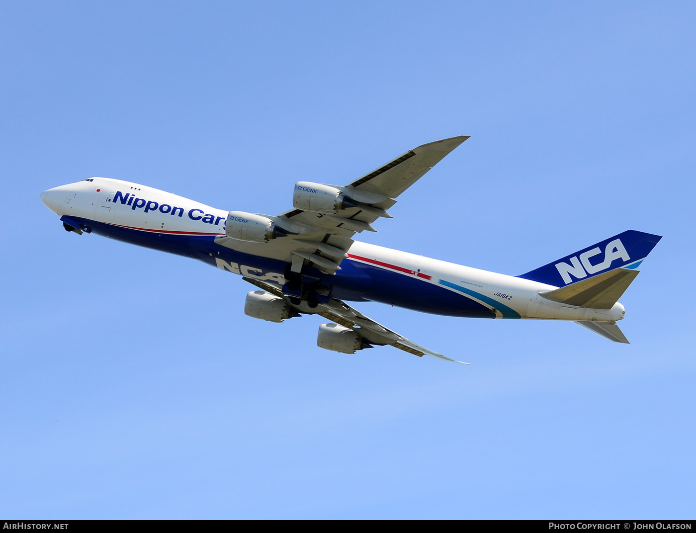Aircraft Photo of JA16KZ | Boeing 747-8KZF/SCD | Nippon Cargo Airlines - NCA | AirHistory.net #361484