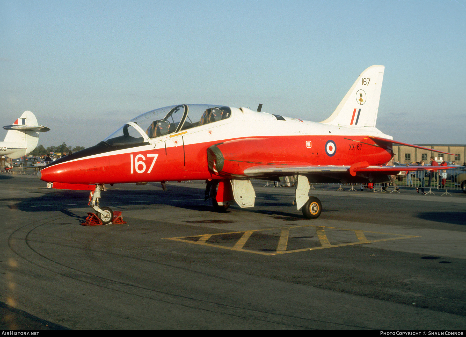 Aircraft Photo of XX167 | Hawker Siddeley Hawk T1 | UK - Air Force | AirHistory.net #361487
