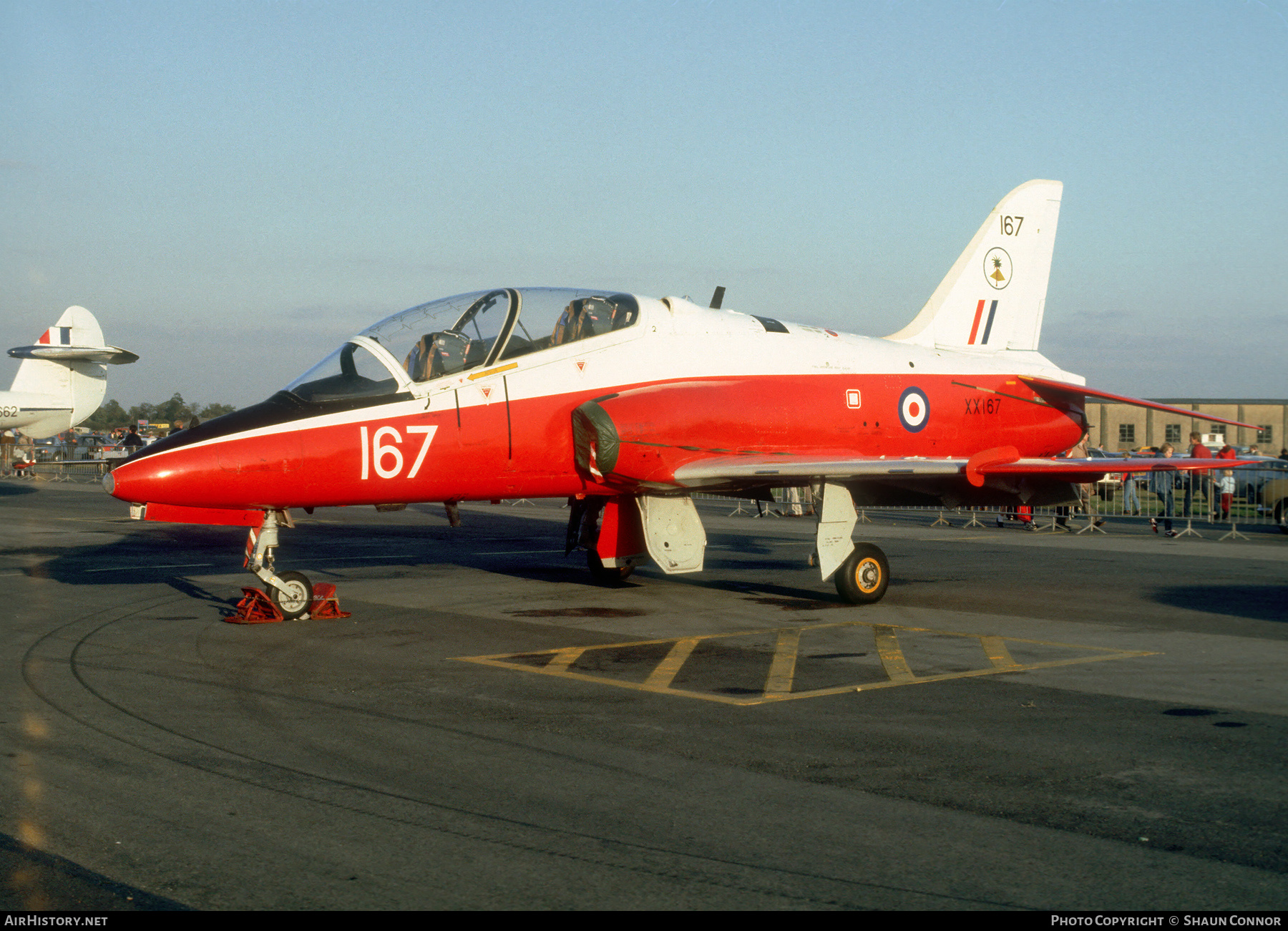 Aircraft Photo of XX167 | Hawker Siddeley Hawk T.1 | UK - Air Force | AirHistory.net #361487