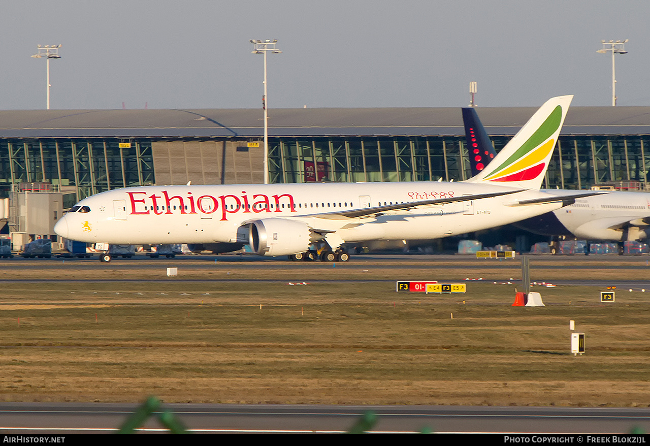 Aircraft Photo of ET-ATG | Boeing 787-8 Dreamliner | Ethiopian Airlines | AirHistory.net #361495