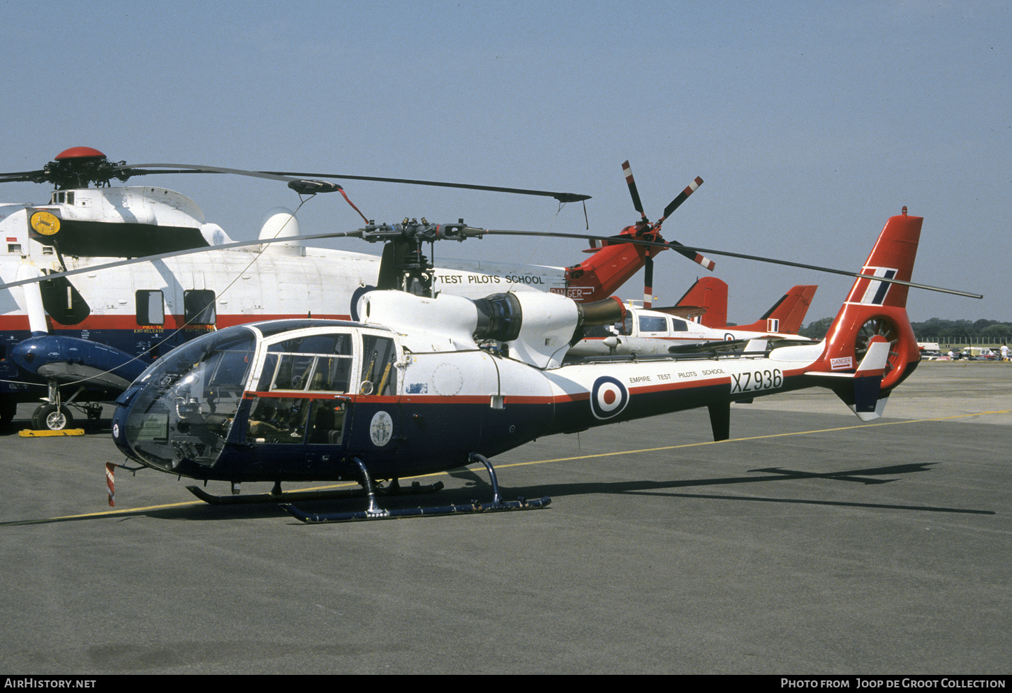 Aircraft Photo of XZ936 | Aerospatiale SA-341D Gazelle HT3 | UK - Air Force | AirHistory.net #361500