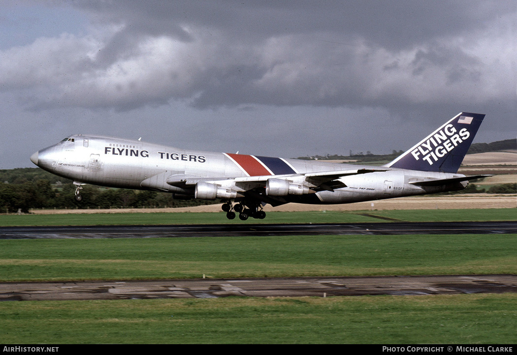 Aircraft Photo of N810FT | Boeing 747-249F/SCD | Flying Tigers | AirHistory.net #361514