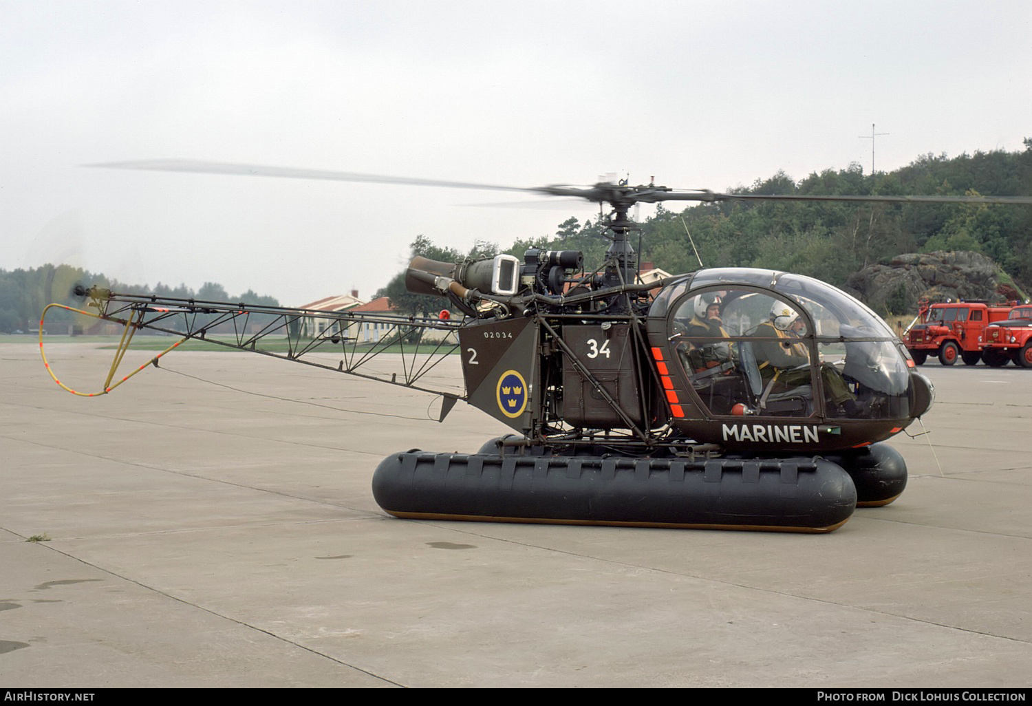 Aircraft Photo of 02034 | Sud Hkp2 Alouette II (SE-3130) | Sweden - Navy | AirHistory.net #361525