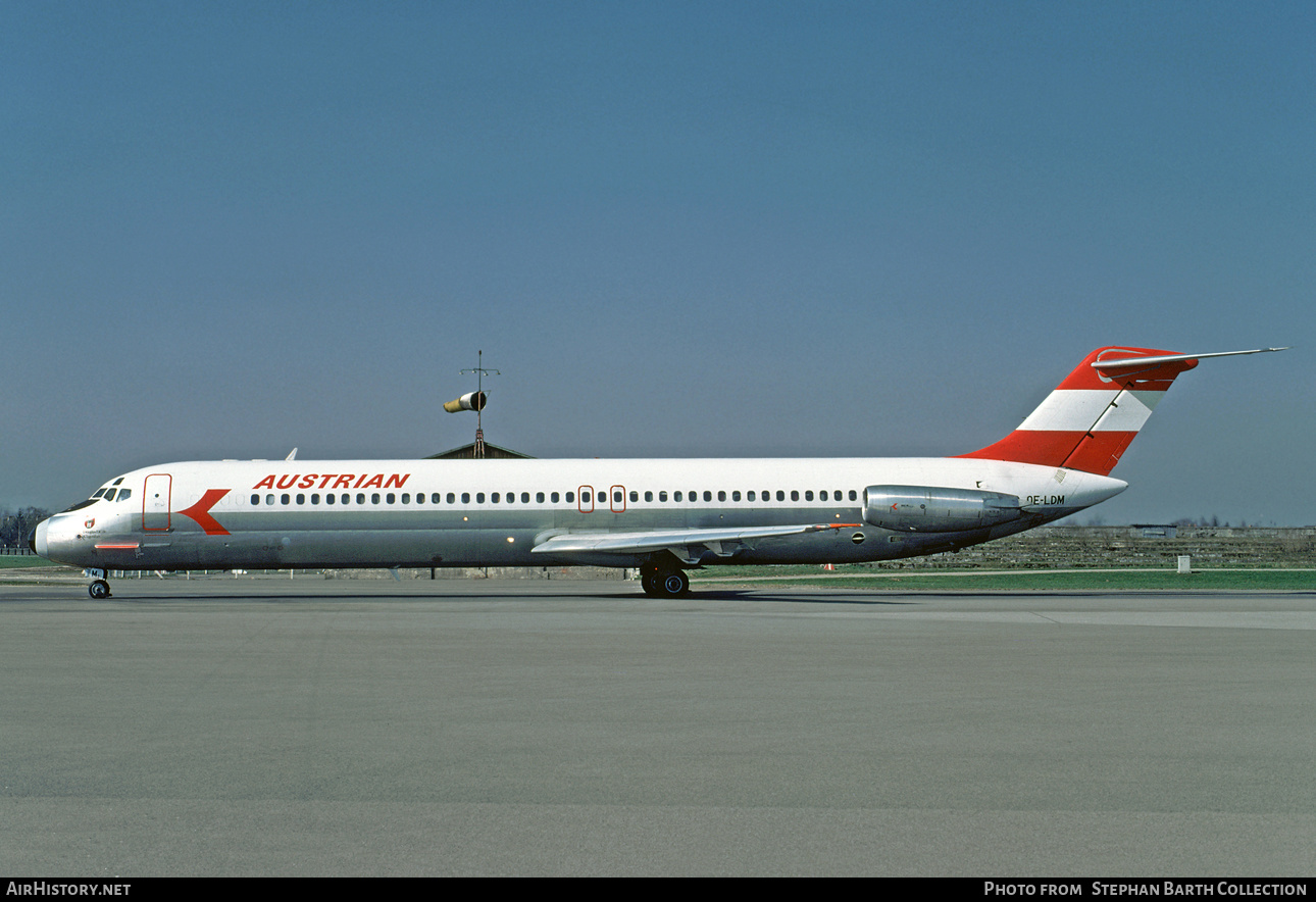 Aircraft Photo of OE-LDM | McDonnell Douglas DC-9-51 | Austrian Airlines | AirHistory.net #361538