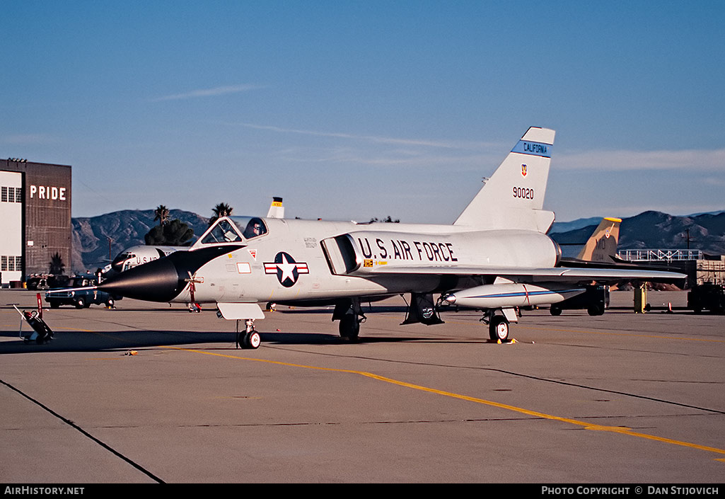 Aircraft Photo of 59-0020 / 90020 | Convair F-106A Delta Dart | USA - Air Force | AirHistory.net #361558