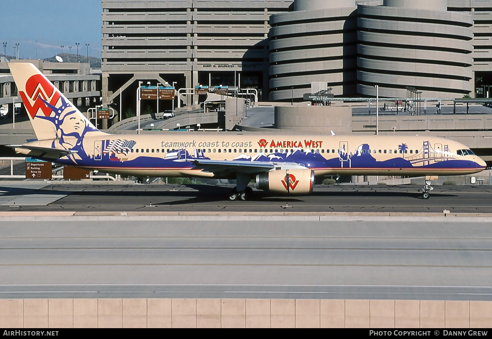 Aircraft Photo of N902AW | Boeing 757-2S7 | America West Airlines | AirHistory.net #361561