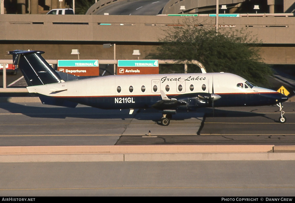 Aircraft Photo of N211GL | Raytheon 1900D | Great Lakes Airlines | AirHistory.net #361569