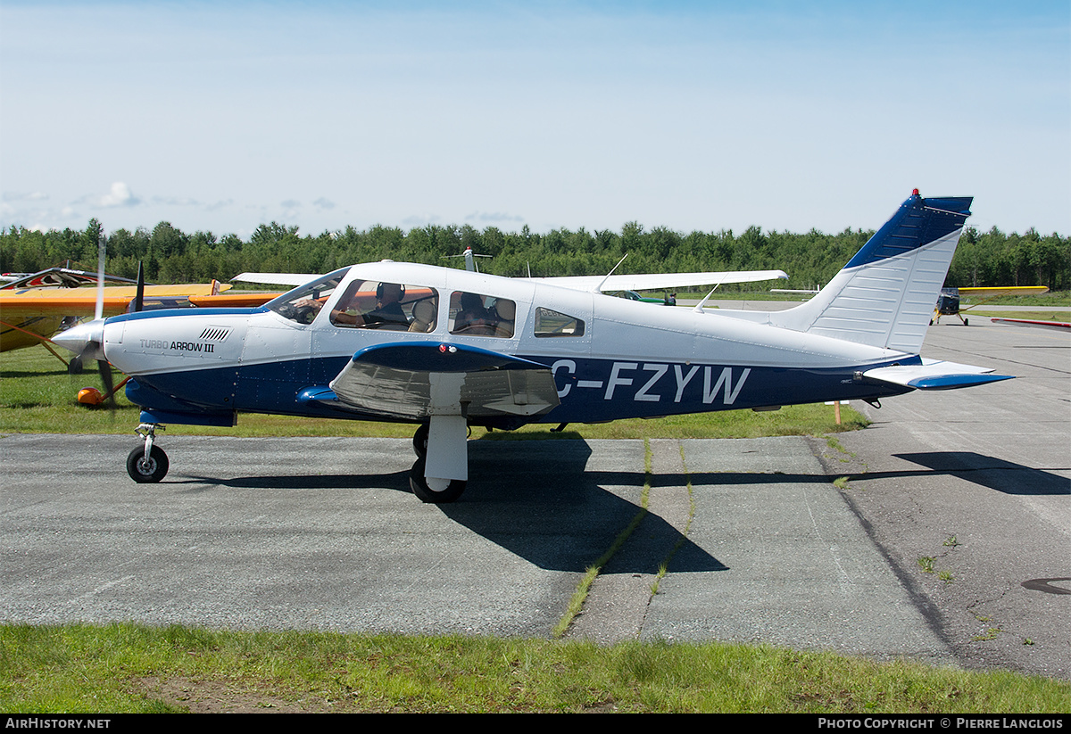 Aircraft Photo of C-FZYW | Piper PA-28R-201T Turbo Cherokee Arrow III | AirHistory.net #361581