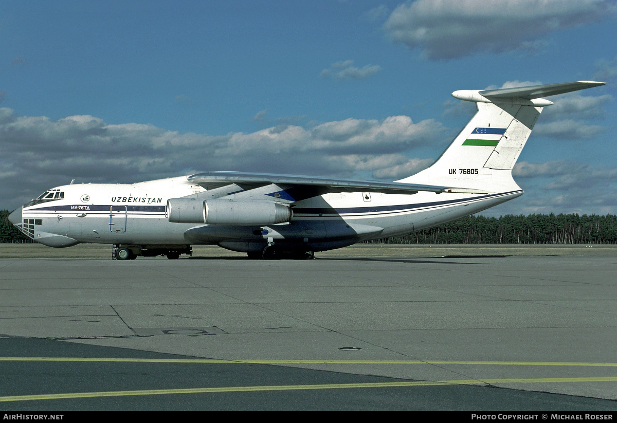 Aircraft Photo of UK-76805 | Ilyushin Il-76TD | Uzbekistan Airways | AirHistory.net #361582