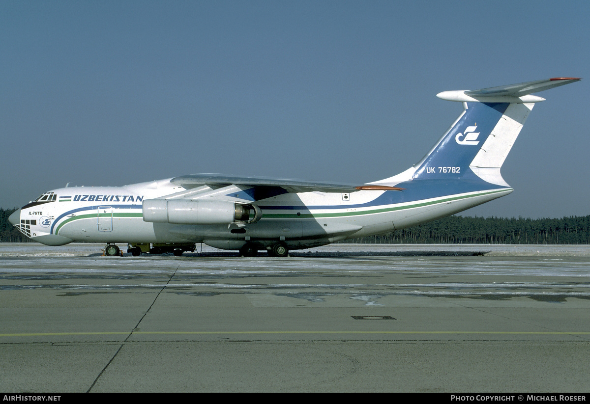 Aircraft Photo of UK-76782 | Ilyushin Il-76TD | Uzbekistan Airways | AirHistory.net #361585