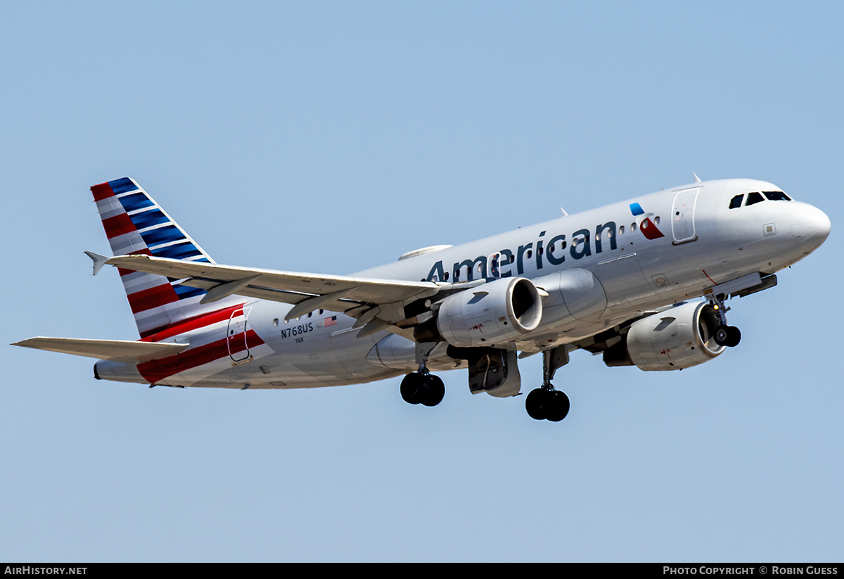 Aircraft Photo of N768US | Airbus A319-112 | American Airlines | AirHistory.net #361608