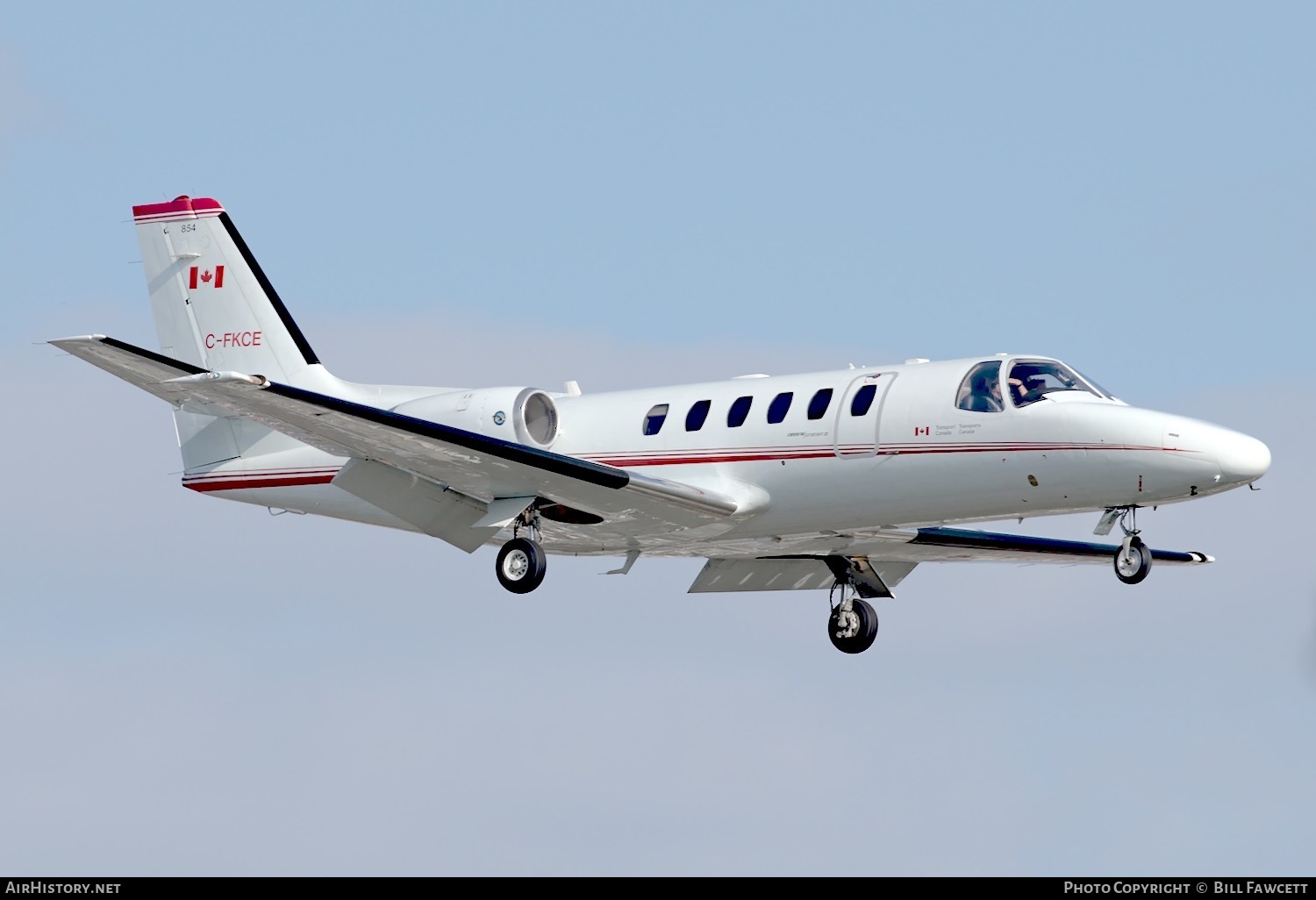 Aircraft Photo of C-FKCE | Cessna 550 Citation II | Transport Canada | AirHistory.net #361621