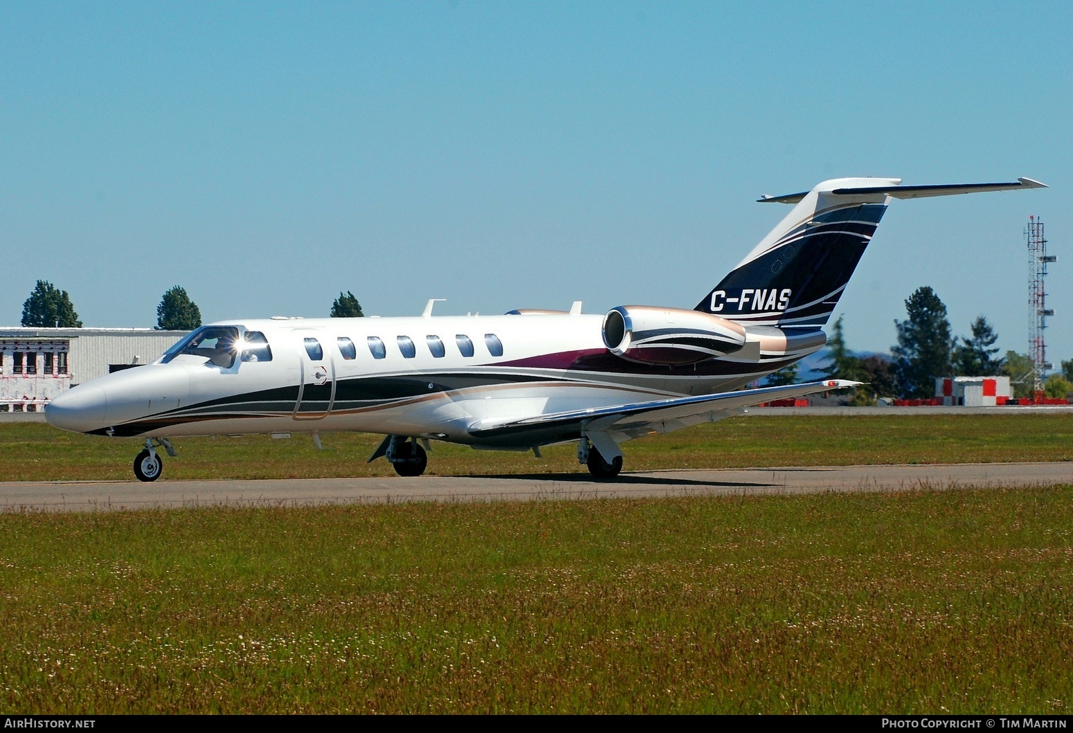 Aircraft Photo of C-FNAS | Cessna 525B CitationJet CJ3+ | AirHistory.net #361626
