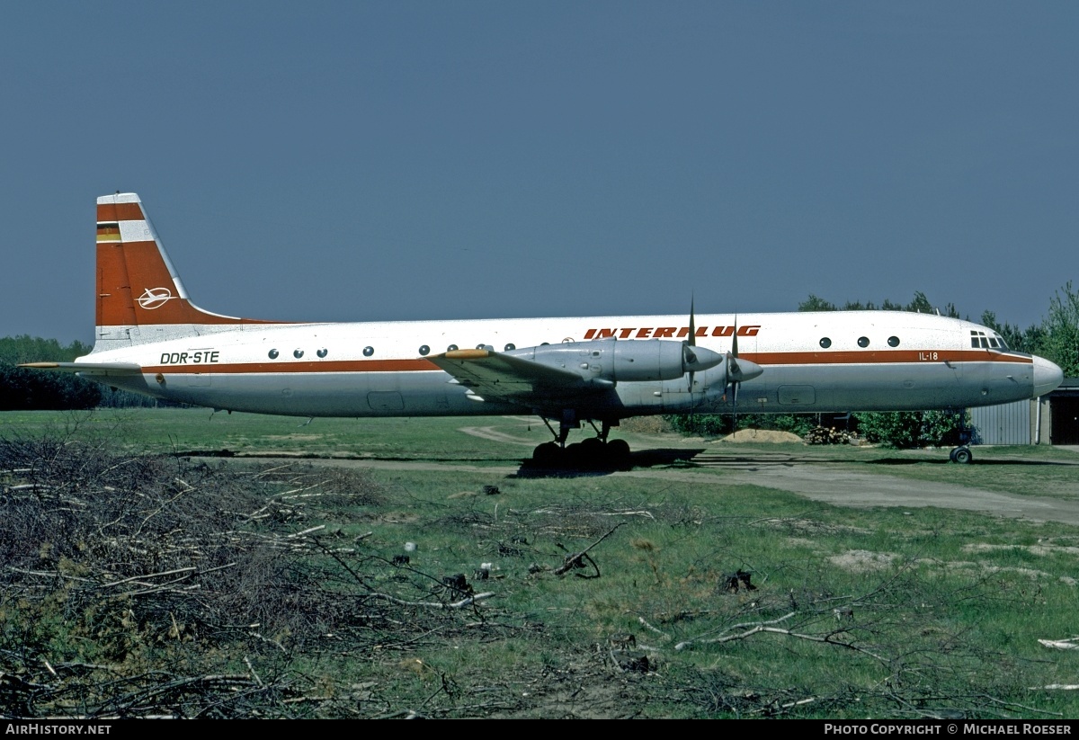 Aircraft Photo of DDR-STE | Ilyushin Il-18V | Interflug | AirHistory.net #361639