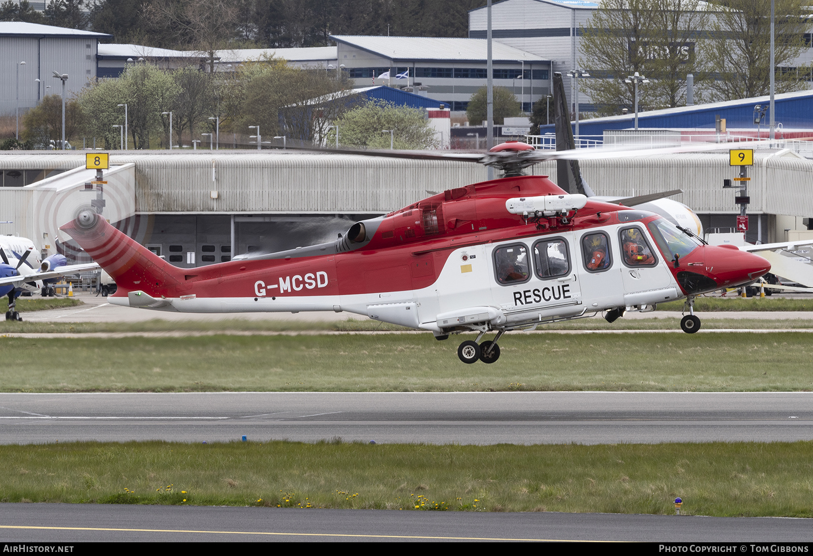 Aircraft Photo of G-MCSD | AgustaWestland AW-139 | AirHistory.net #361644