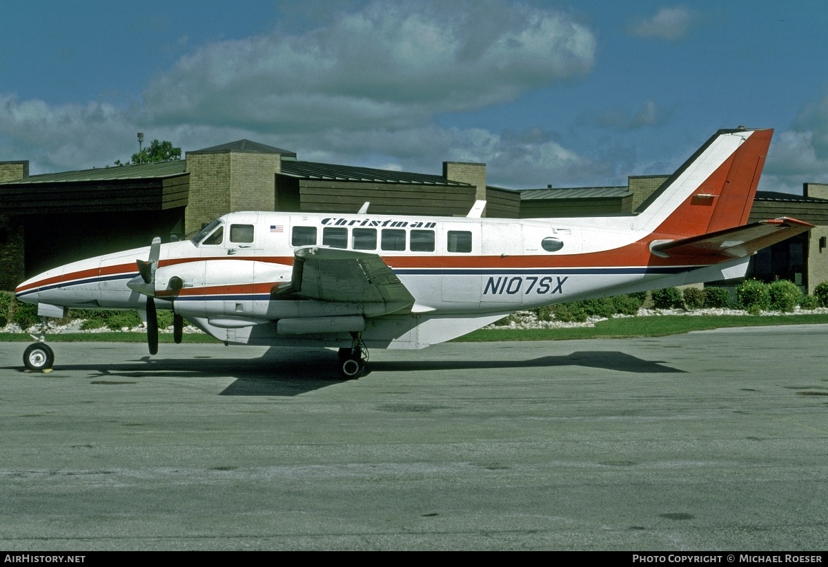 Aircraft Photo of N107SX | Beech C99 Airliner | Christman Air Service | AirHistory.net #361648