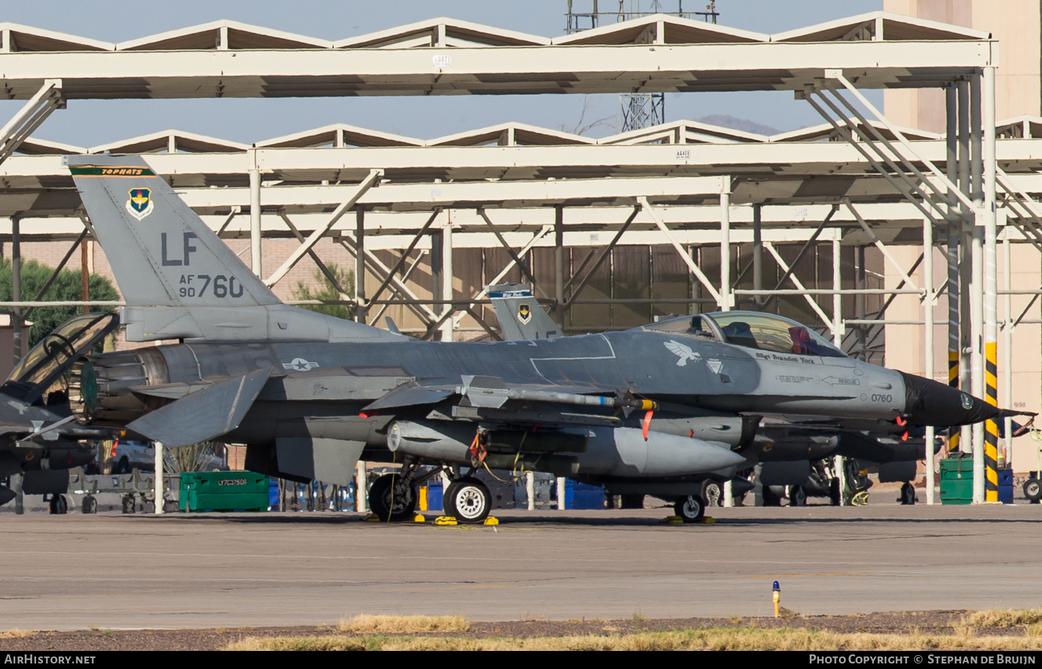 Aircraft Photo of 90-0760 / AF90-760 | General Dynamics F-16CM Fighting Falcon | USA - Air Force | AirHistory.net #361665