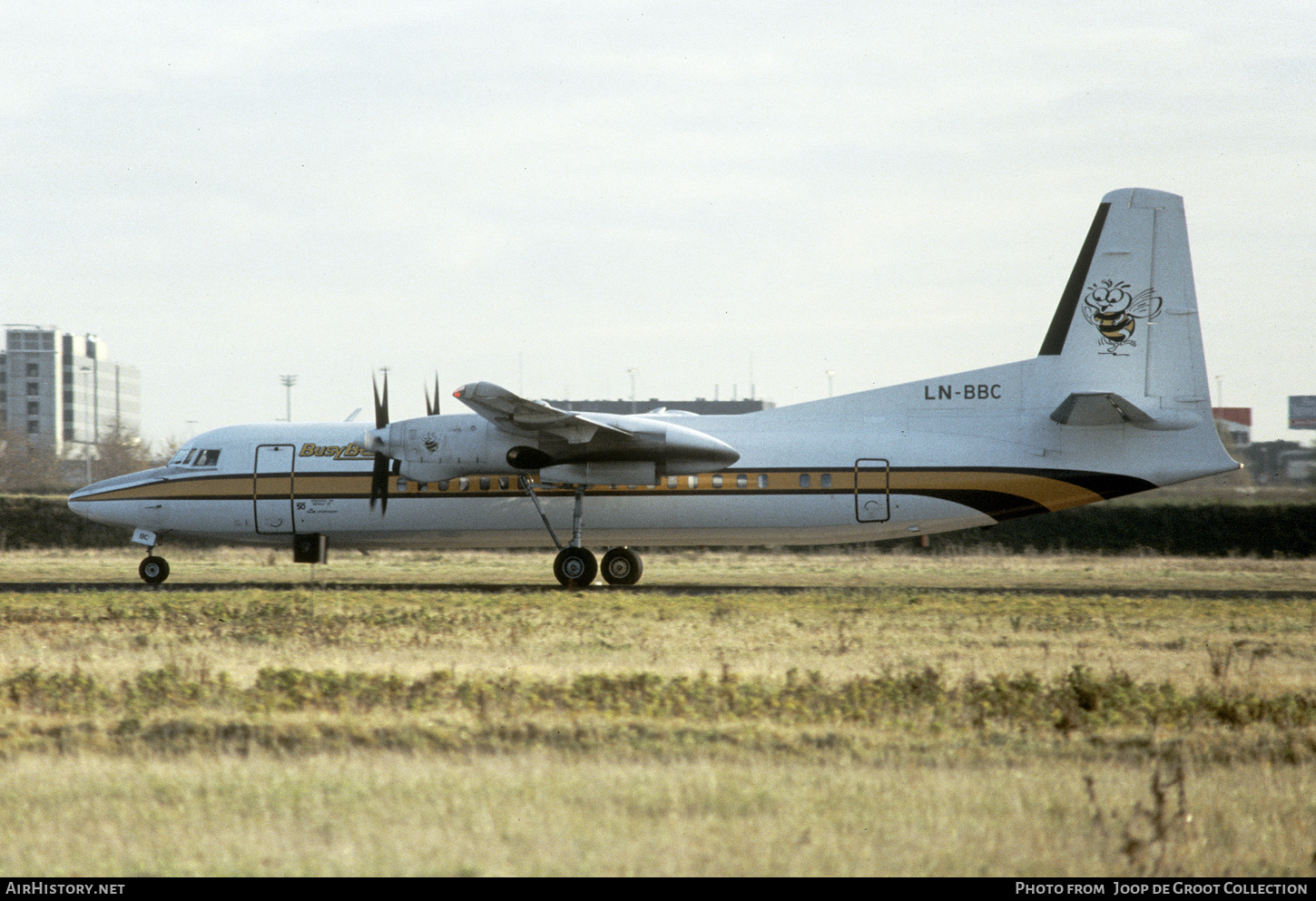 Aircraft Photo of LN-BBC | Fokker 50 | Busy Bee of Norway | AirHistory.net #361667