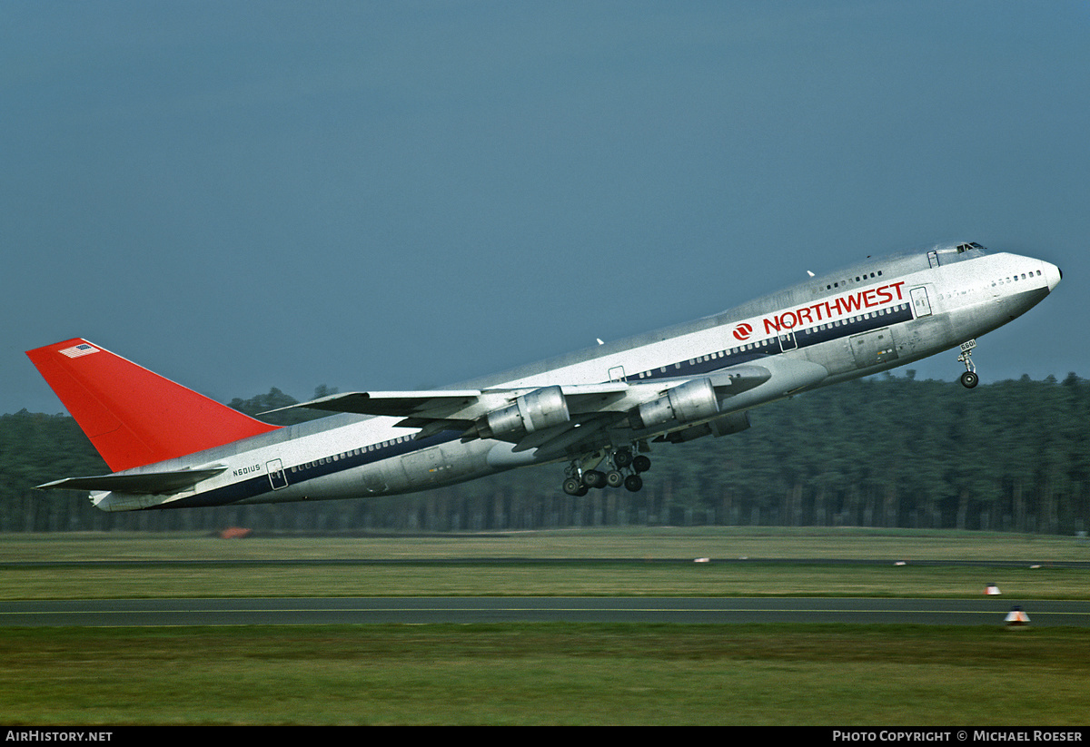 Aircraft Photo of N601US | Boeing 747-151 | Northwest Airlines | AirHistory.net #361669