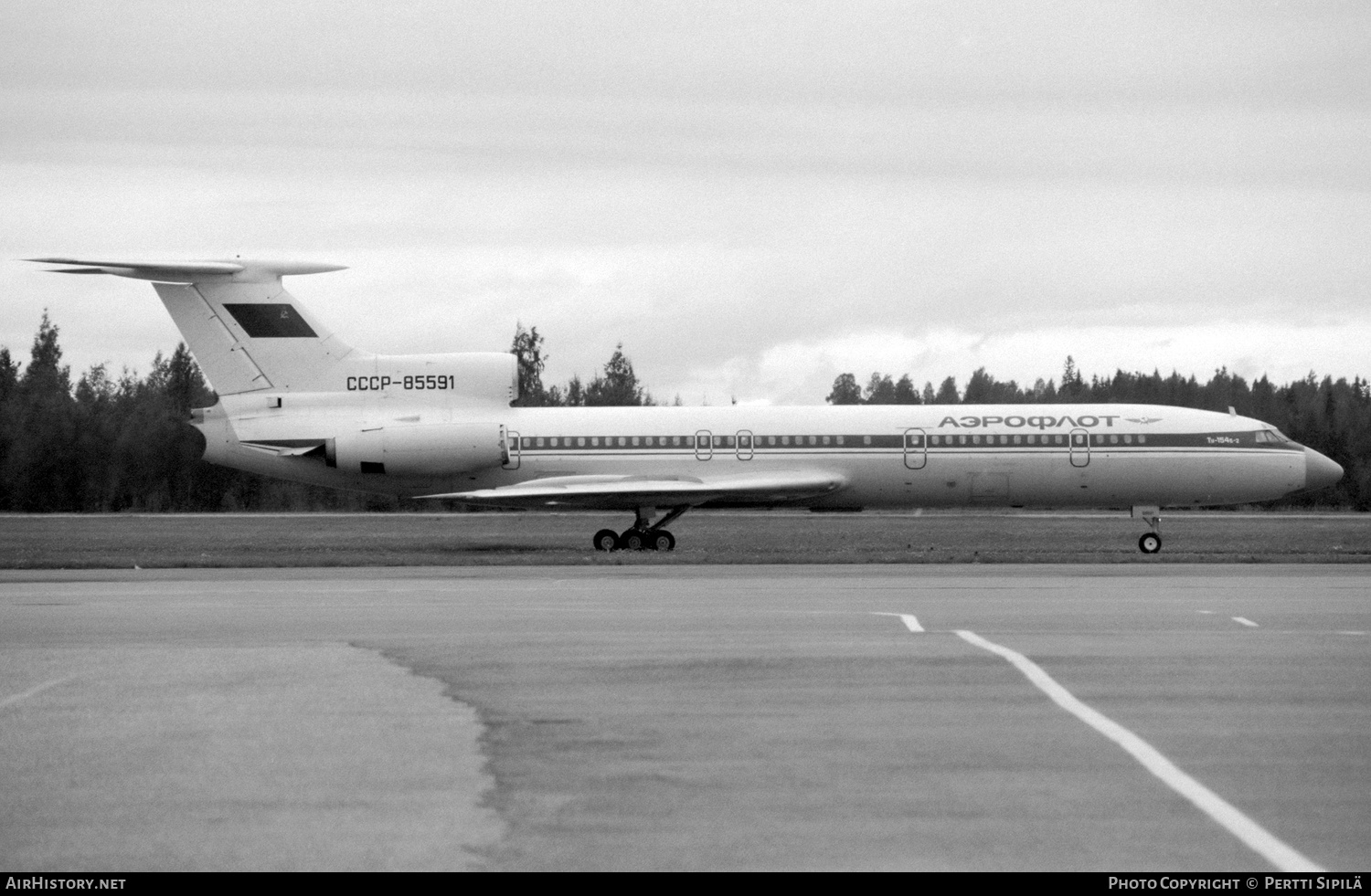 Aircraft Photo of CCCP-85591 | Tupolev Tu-154B-2 | Aeroflot | AirHistory.net #361683