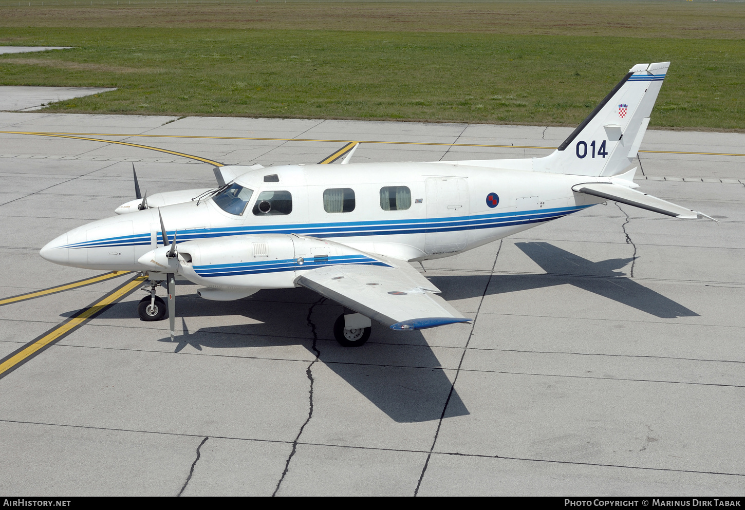 Aircraft Photo of 014 | Piper PA-31P Pressurized Navajo | Croatia - Air Force | AirHistory.net #361692