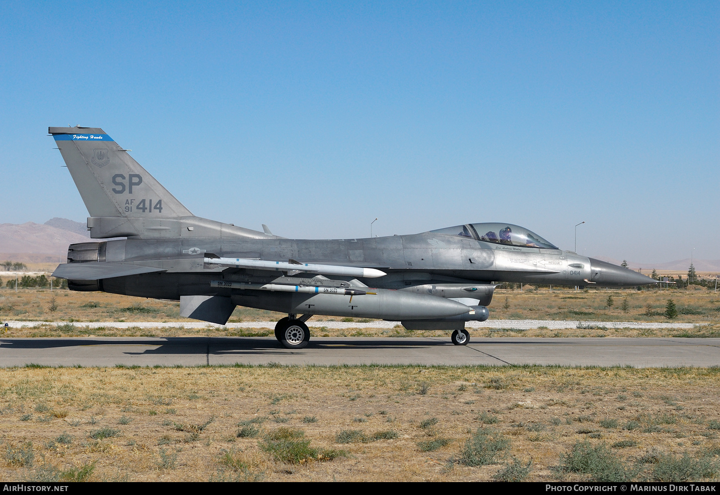 Aircraft Photo of 91-0414 / AF91-414 | General Dynamics F-16CM Fighting Falcon | USA - Air Force | AirHistory.net #361693