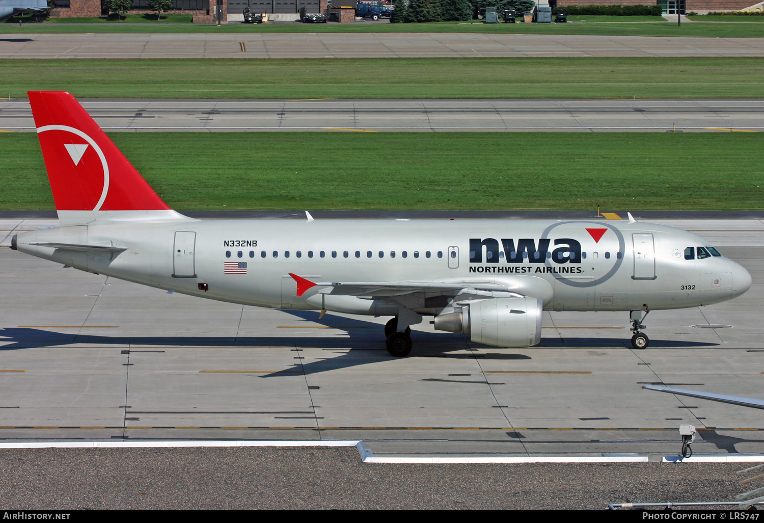 Aircraft Photo of N332NB | Airbus A319-114 | Northwest Airlines | AirHistory.net #361707