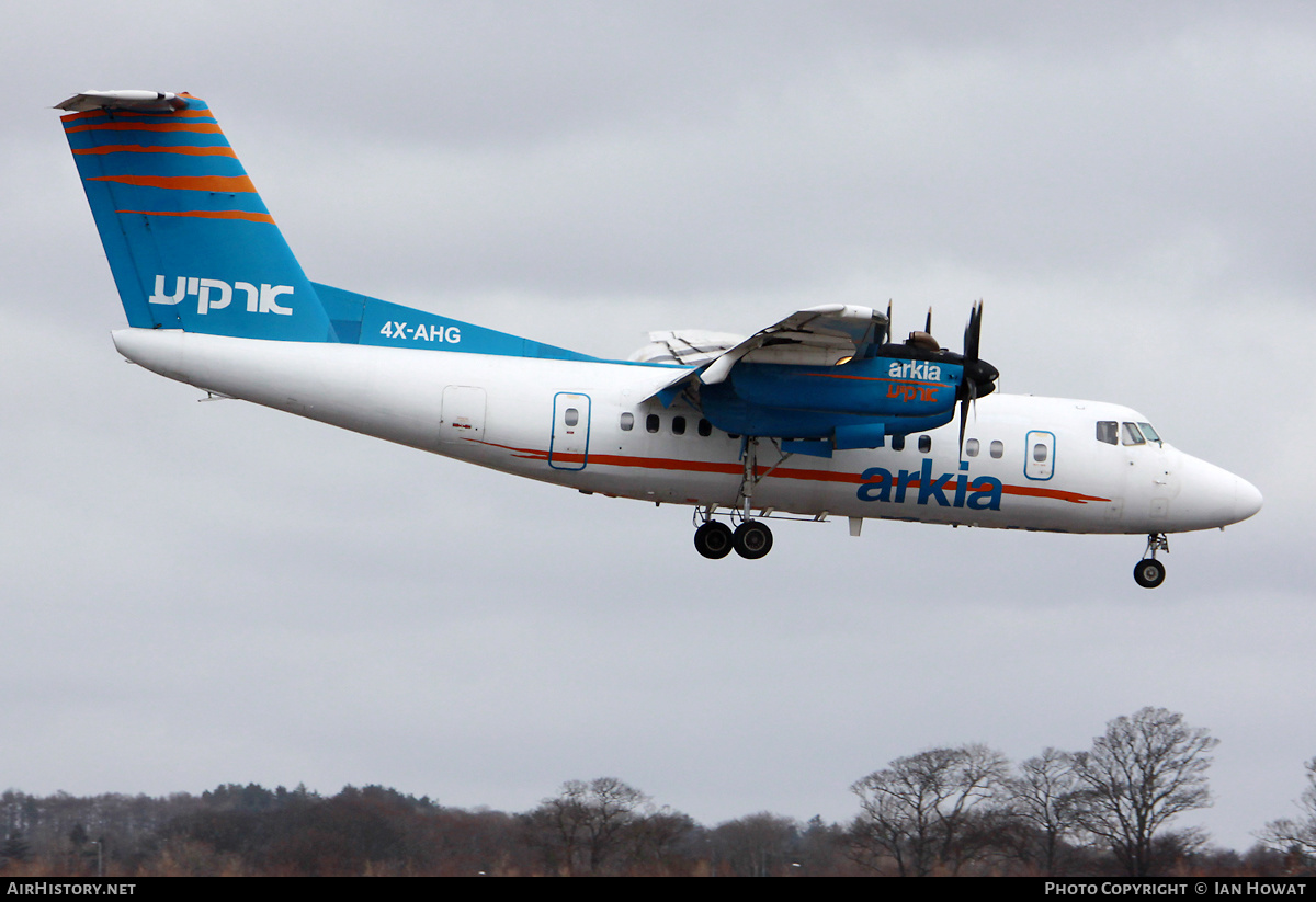 Aircraft Photo of 4X-AHG | De Havilland Canada DHC-7-102 Dash 7 | Arkia Israel Inland Airlines | AirHistory.net #361712