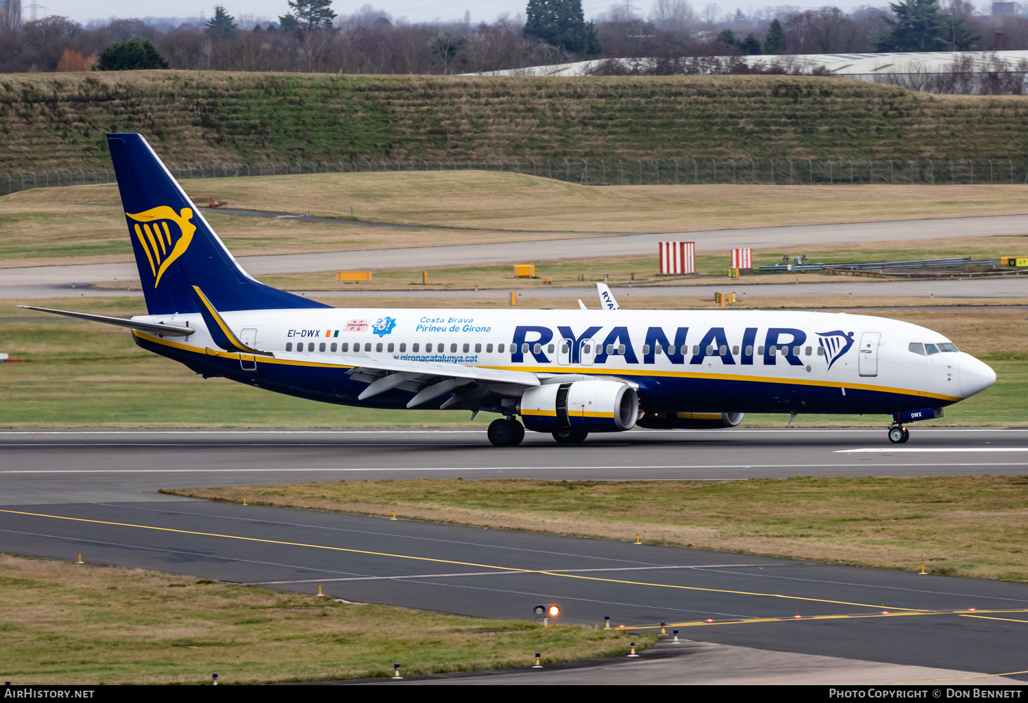 Aircraft Photo of EI-DWX | Boeing 737-8AS | Ryanair | AirHistory.net #361736