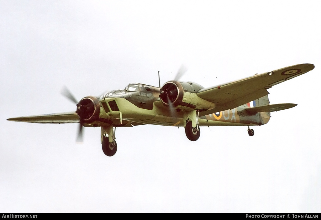 Aircraft Photo of G-BPIV / R3821 | Bristol 149 Bolingbroke Mk4T | UK - Air Force | AirHistory.net #361775