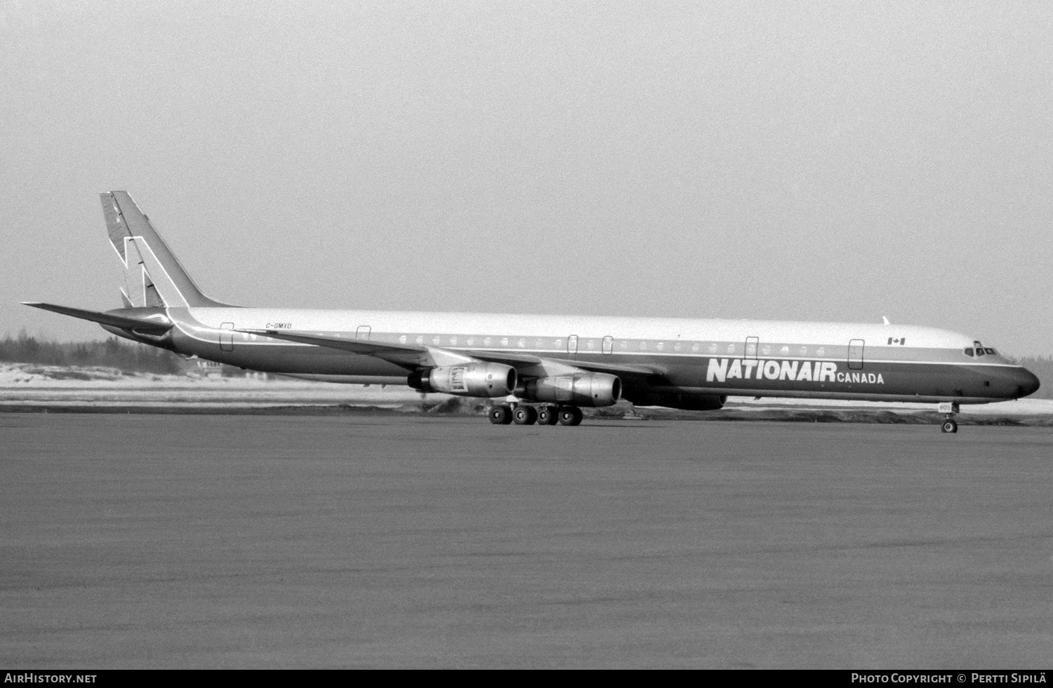 Aircraft Photo of C-GMXD | McDonnell Douglas DC-8-61 | Nationair | AirHistory.net #361780