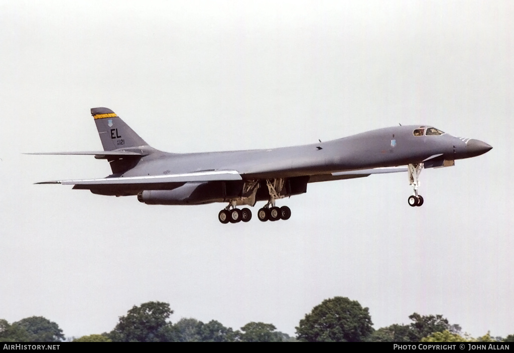 Aircraft Photo of 86-0121 / AF86-121 | Rockwell B-1B Lancer | USA - Air Force | AirHistory.net #361781