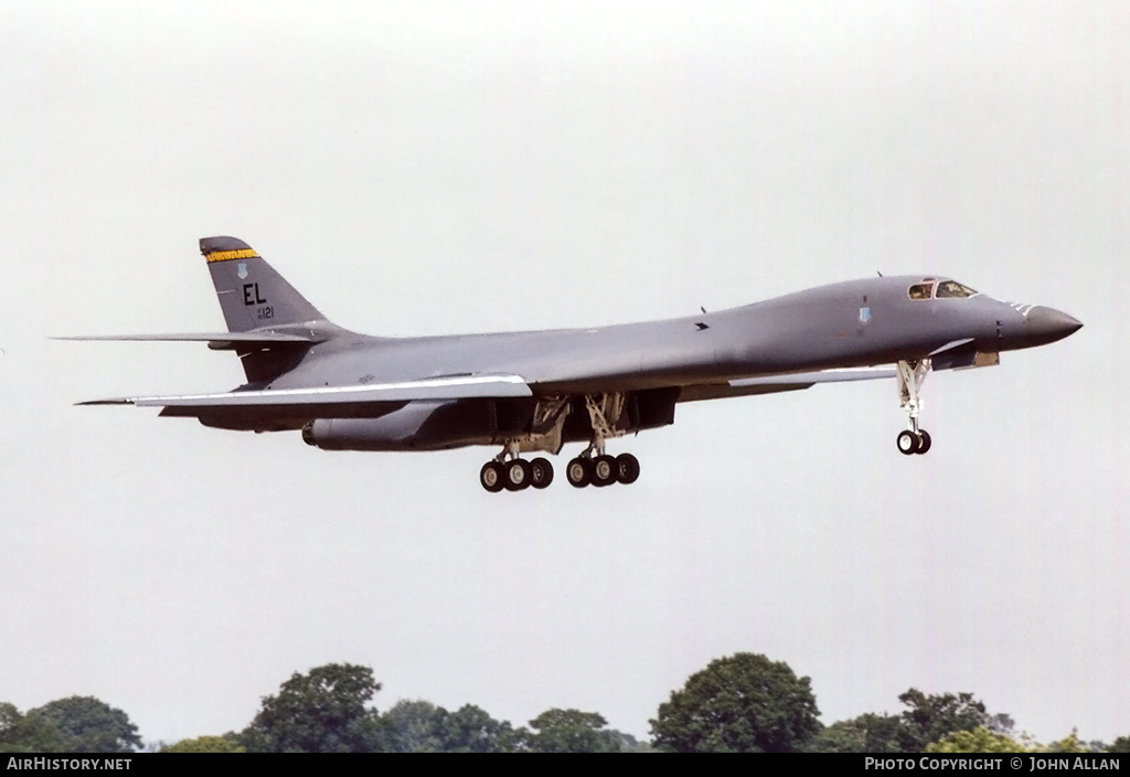 Aircraft Photo of 86-0121 / AF86-121 | Rockwell B-1B Lancer | USA - Air Force | AirHistory.net #361781