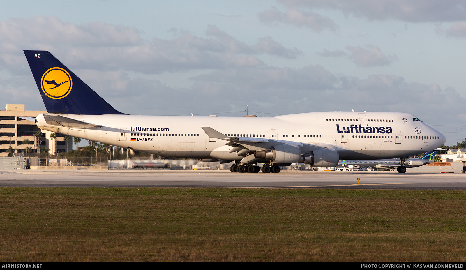 Aircraft Photo of D-ABVZ | Boeing 747-430 | Lufthansa | AirHistory.net #361793