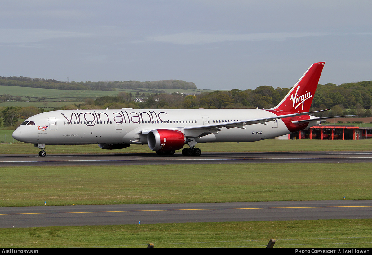 Aircraft Photo of G-VZIG | Boeing 787-9 Dreamliner | Virgin Atlantic Airways | AirHistory.net #361795