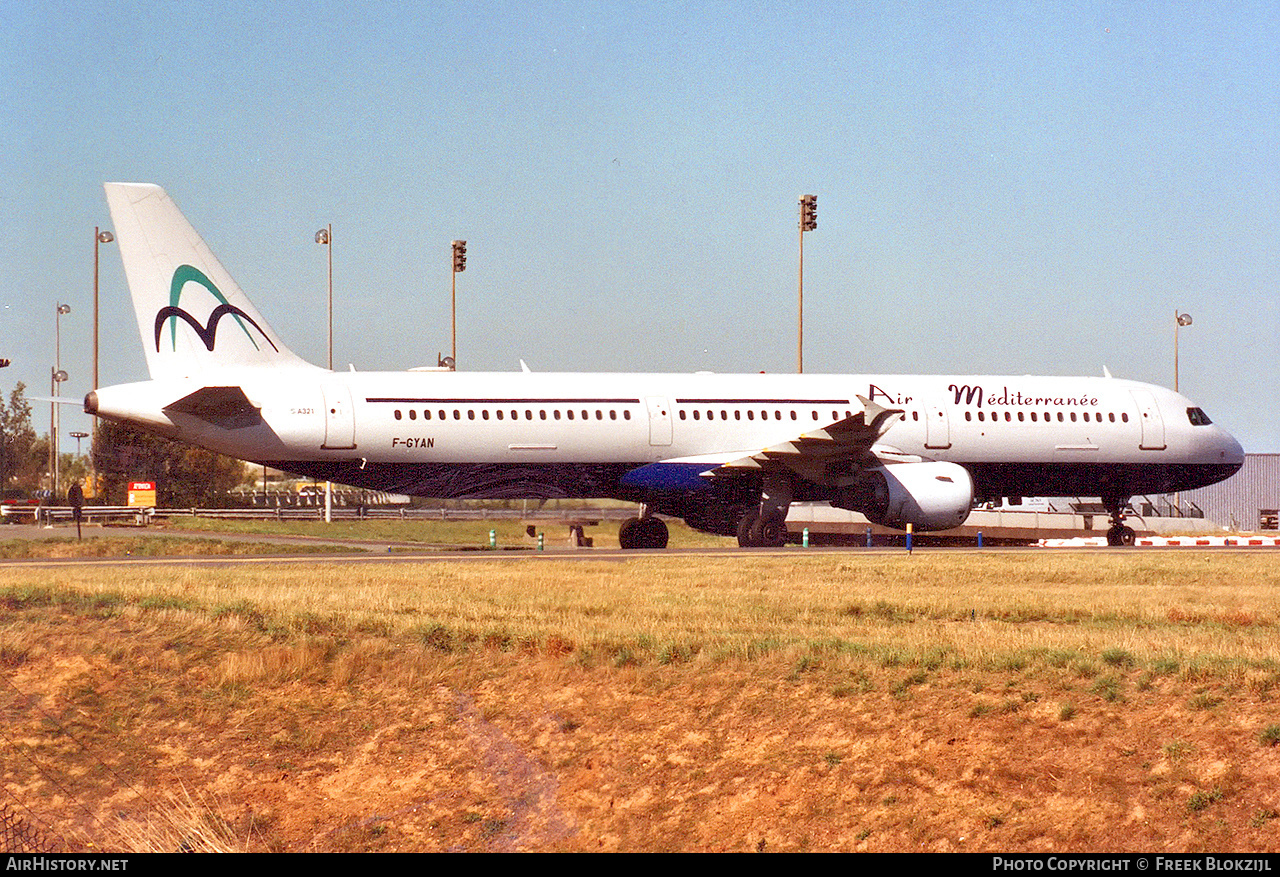 Aircraft Photo of F-GYAN | Airbus A321-111 | Air Méditerranée | AirHistory.net #361802