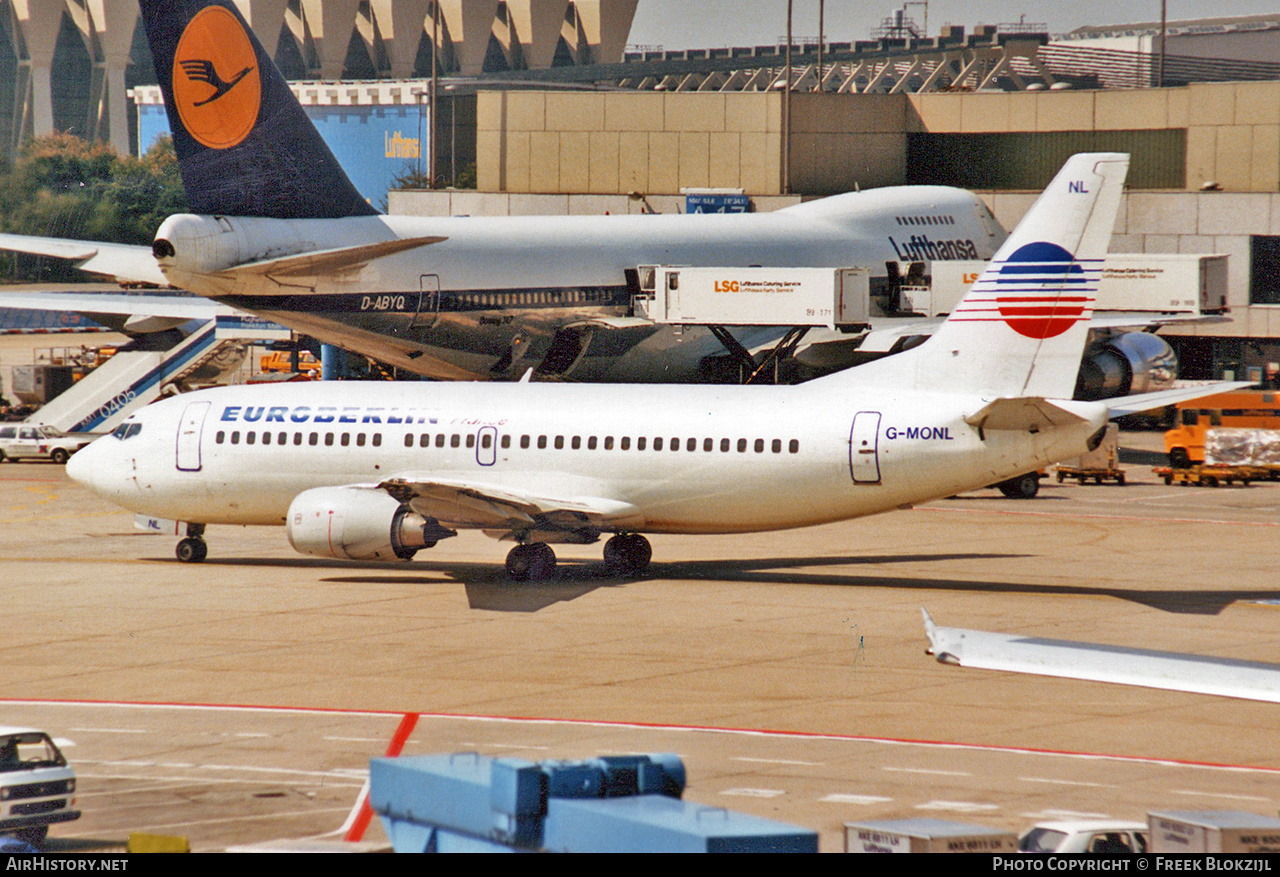 Aircraft Photo of G-MONL | Boeing 737-3Y0 | Euroberlin | AirHistory.net #361803