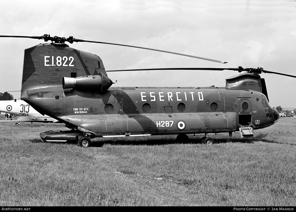 Aircraft Photo of MM80844 | Boeing Vertol CH-47C Chinook | Italy - Army | AirHistory.net #361813