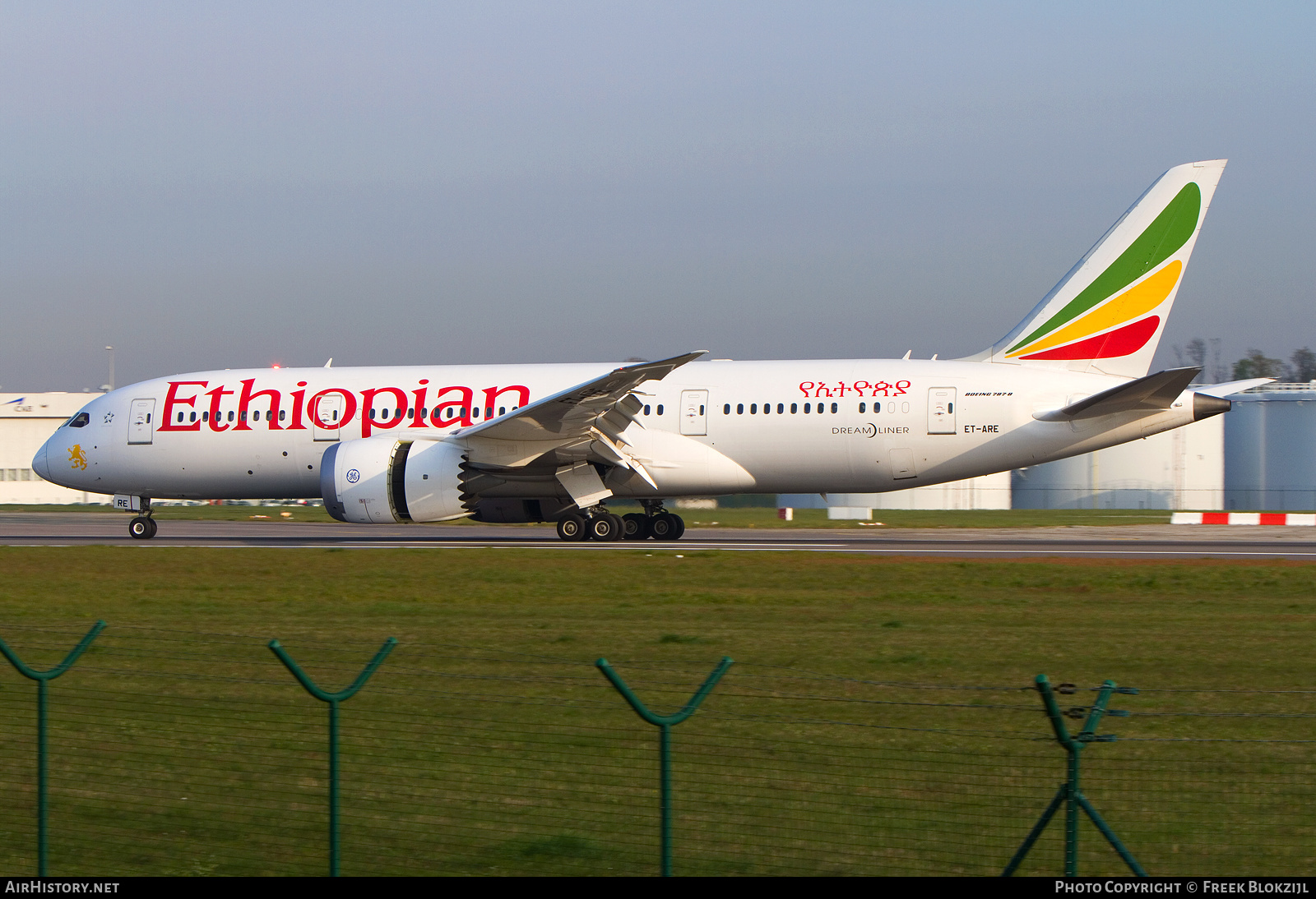 Aircraft Photo of ET-ARE | Boeing 787-8 Dreamliner | Ethiopian Airlines | AirHistory.net #361815