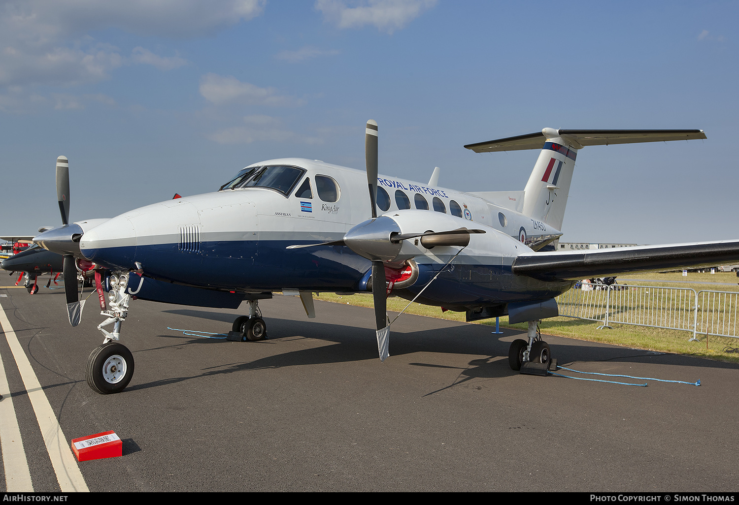 Aircraft Photo of ZK450 | Raytheon B200 King Air | UK - Air Force | AirHistory.net #361825