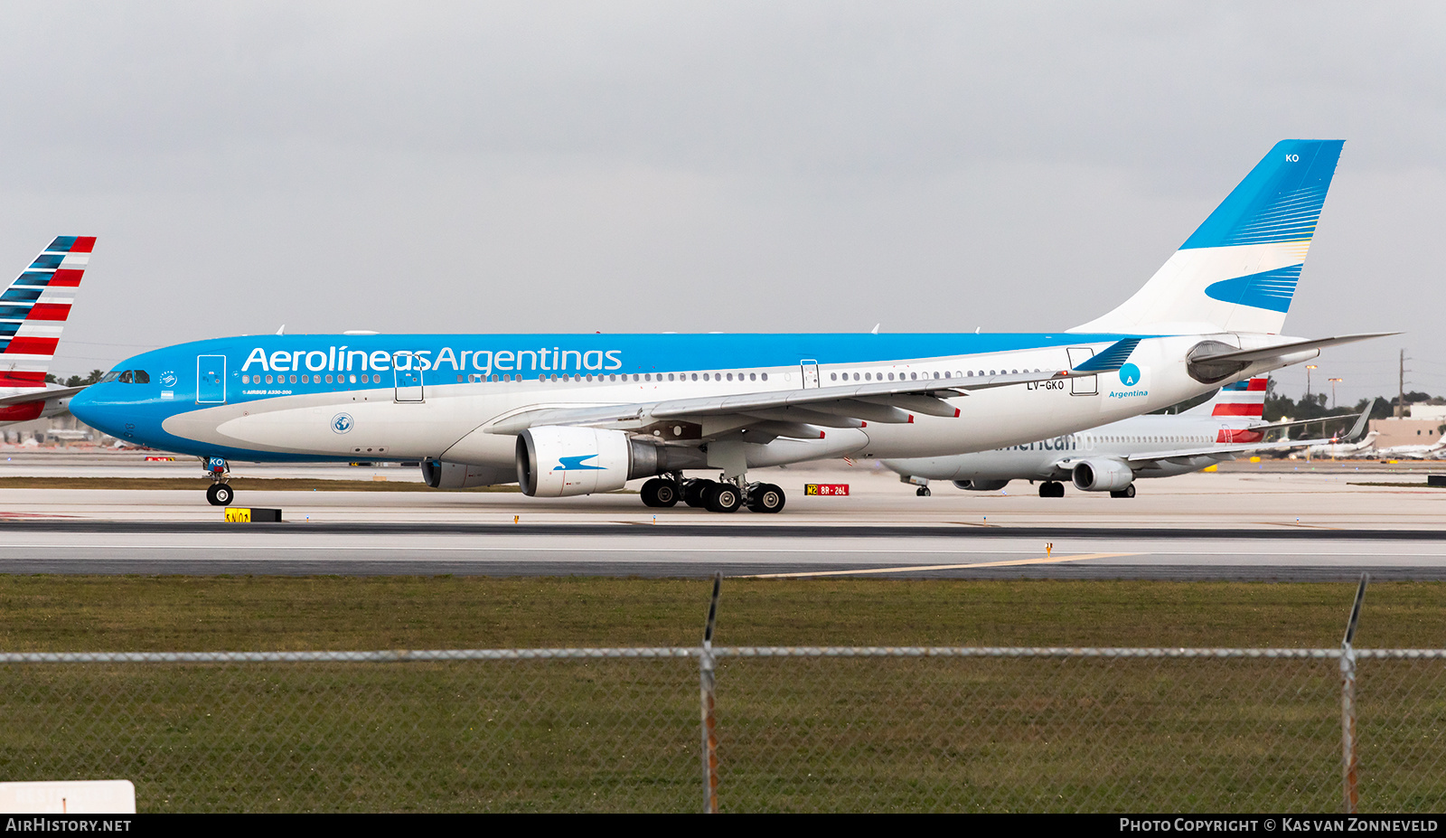 Aircraft Photo of LV-GKO | Airbus A330-203 | Aerolíneas Argentinas | AirHistory.net #361830