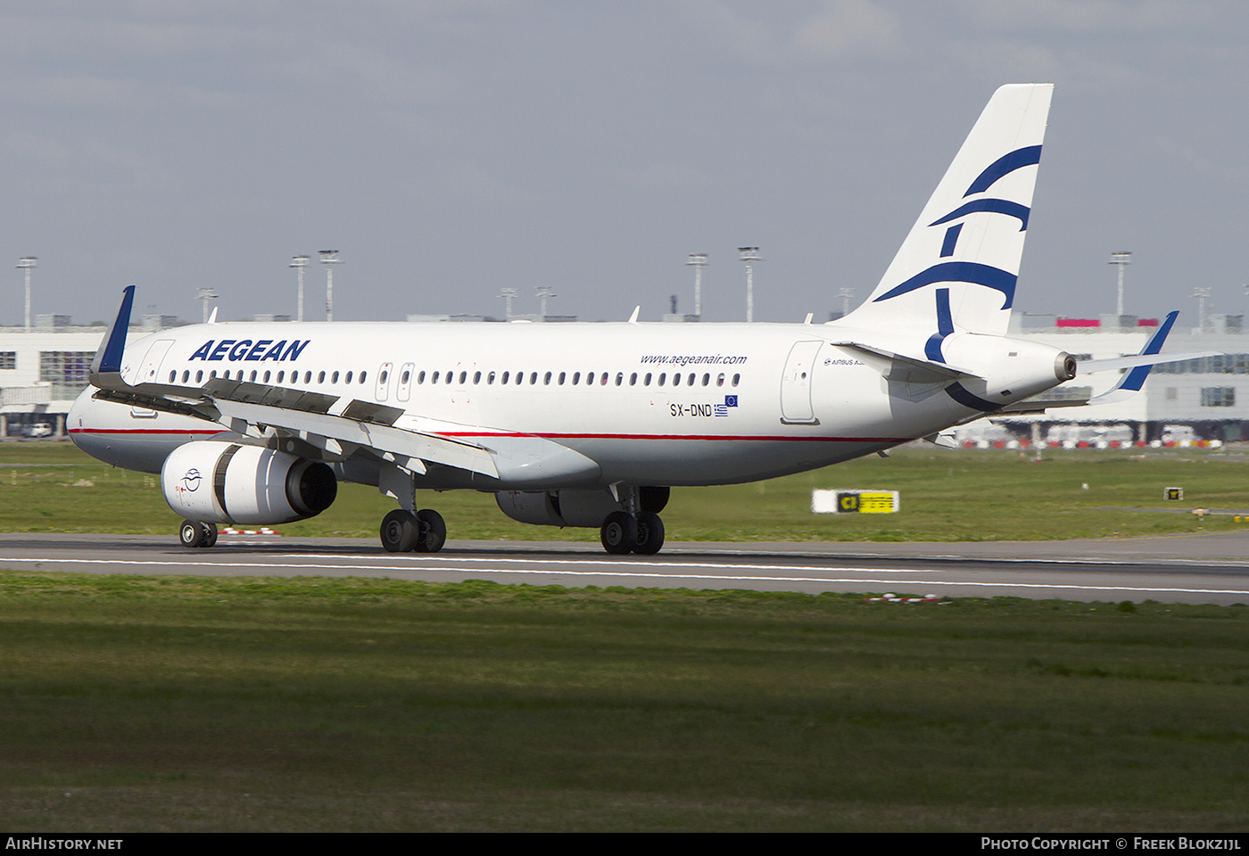 Aircraft Photo of SX-DND | Airbus A320-232 | Aegean Airlines | AirHistory.net #361852