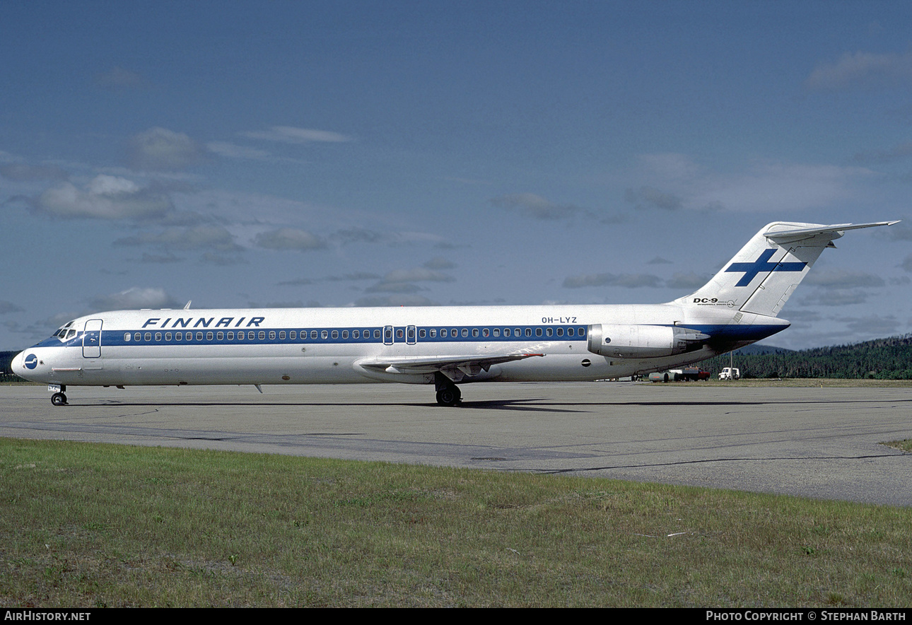 Aircraft Photo of OH-LYZ | McDonnell Douglas DC-9-51 | Finnair | AirHistory.net #361859