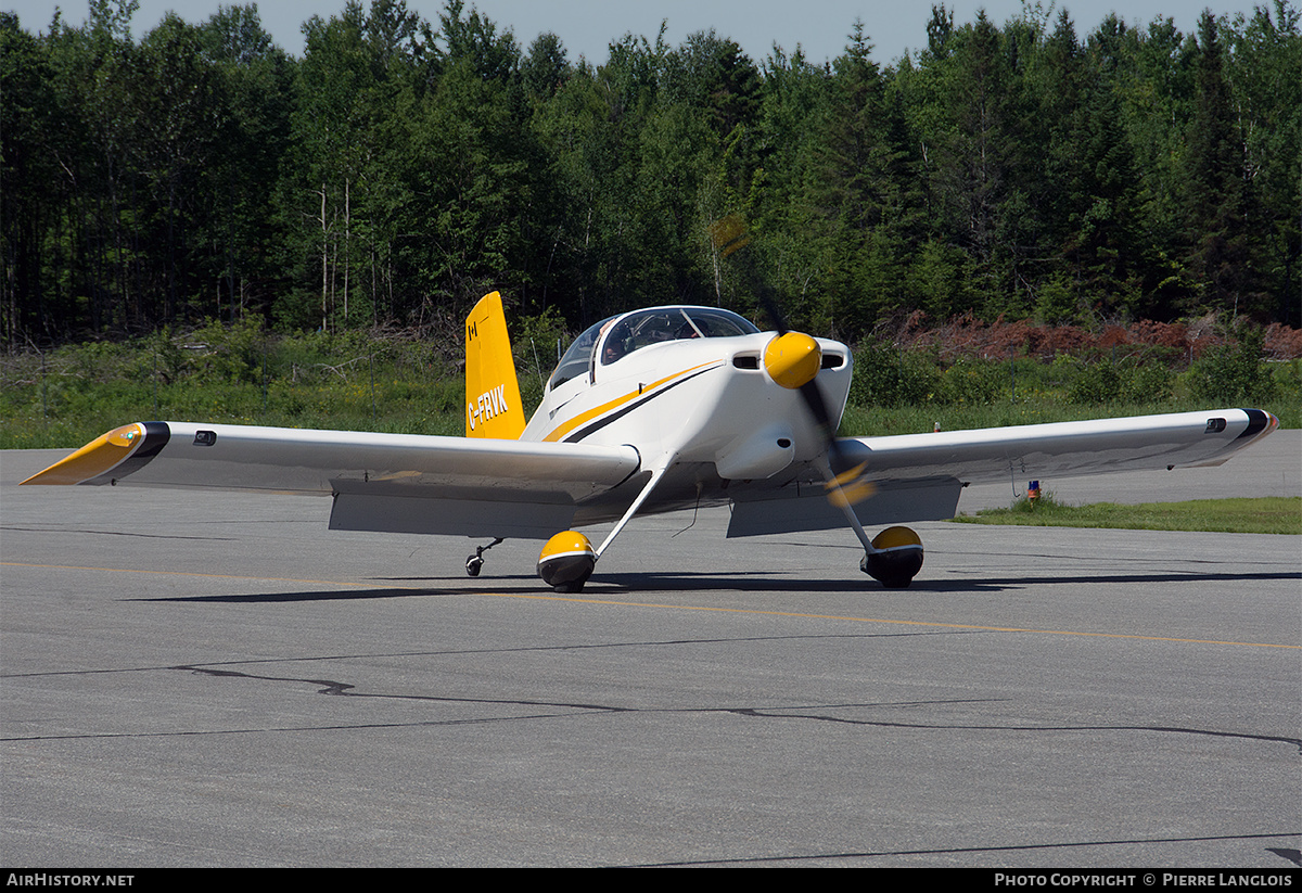 Aircraft Photo of C-FRVK | Van's RV-7 | AirHistory.net #361869