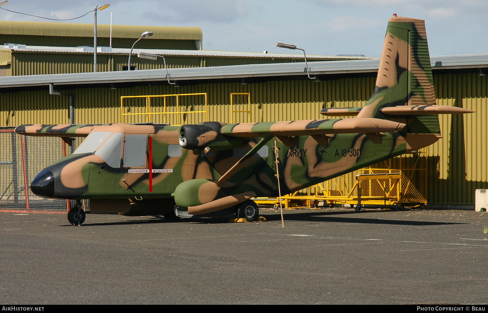 Aircraft Photo of A18-300 / A18-002 | GAF N-2 Nomad | Australia - Army | AirHistory.net #361870